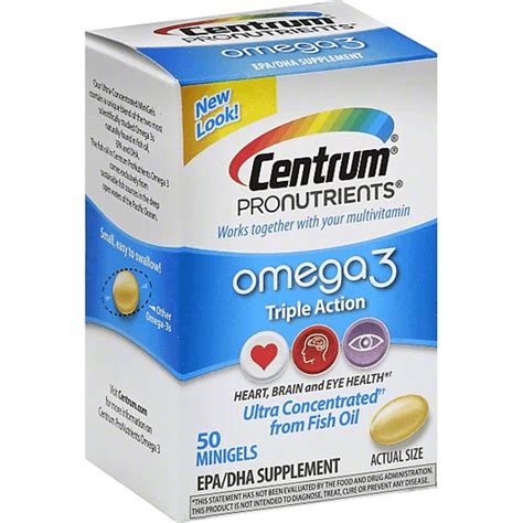 centrum omega 3 benefits